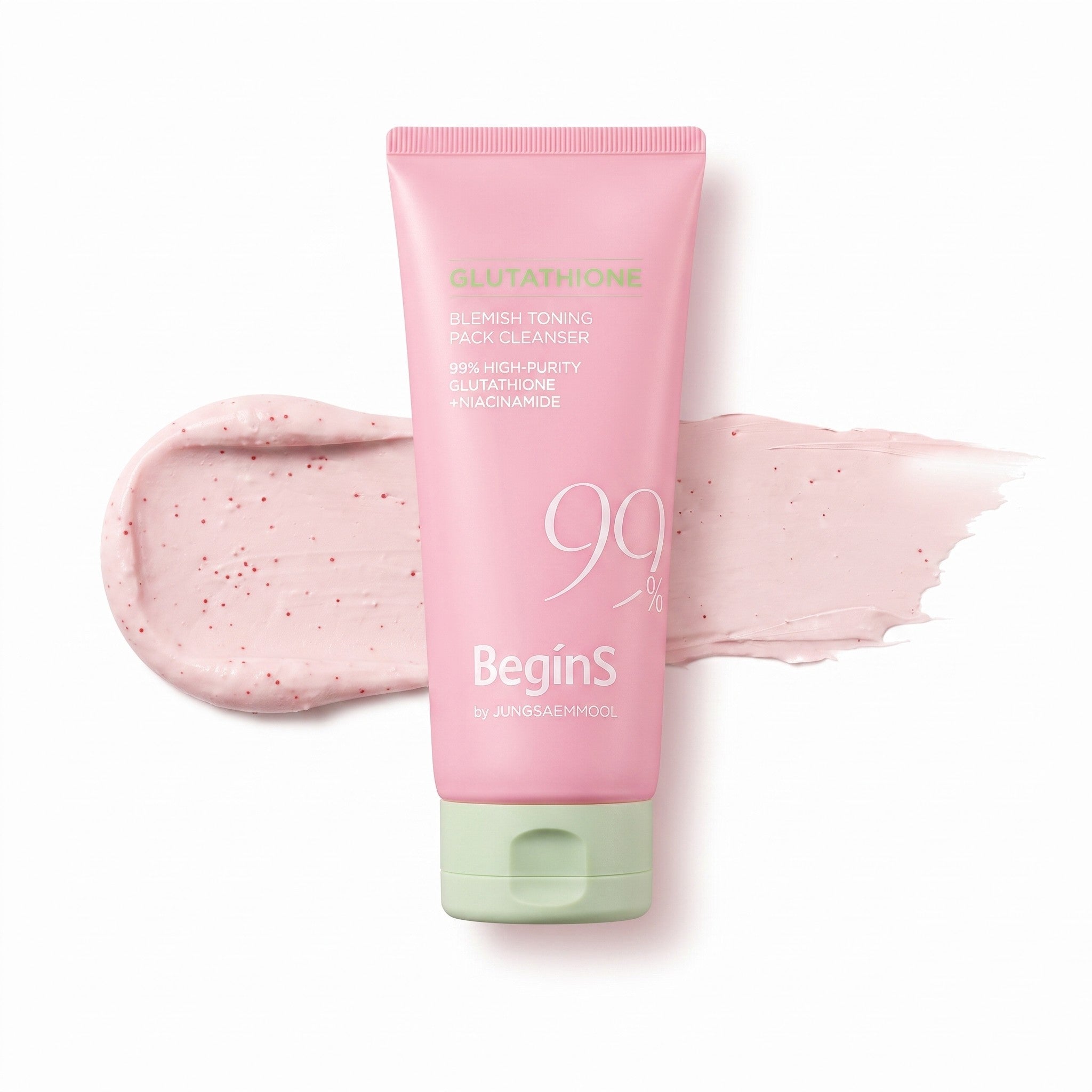 BeginS by JUNGSAEMMOOL Pink Guava Glutathione Blemish Toning Pack Cleanser 130ml
